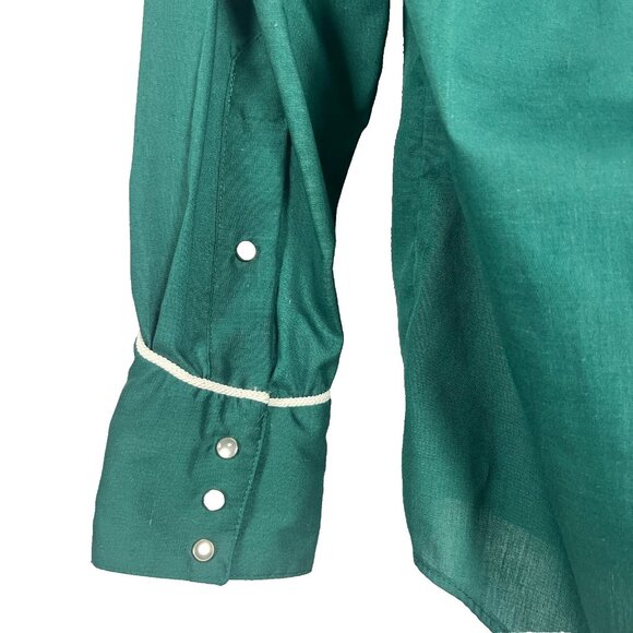 Rockmount Ranchwear Mens Western Snap Shirt size Medium 15 1/2 44x32 Cowboy - Picture 8 of 8